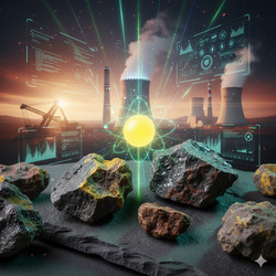 El uranio, esencial para el resurgir de la energía nuclear, se presenta como un activo clave en el panorama energético global. 